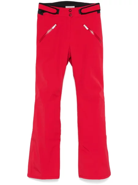 Jeździć na nartach spodnie dresowe Rossignol czerwone