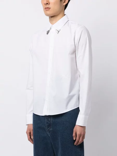 Galléros ing Off-white fehér