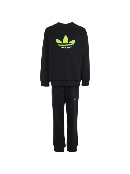 Komplet dresowy dziecięcy Adidas czarny