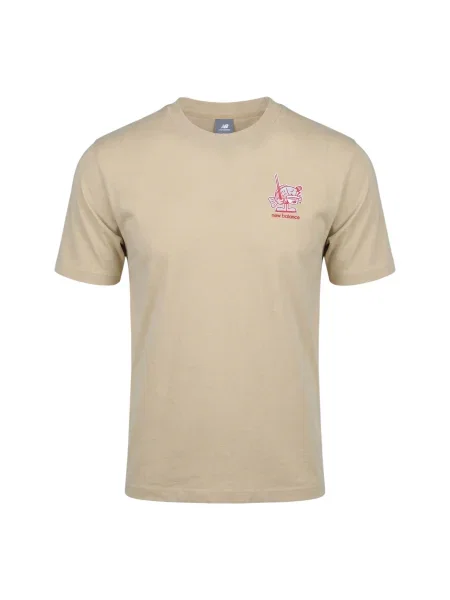 Majica New Balance kaki