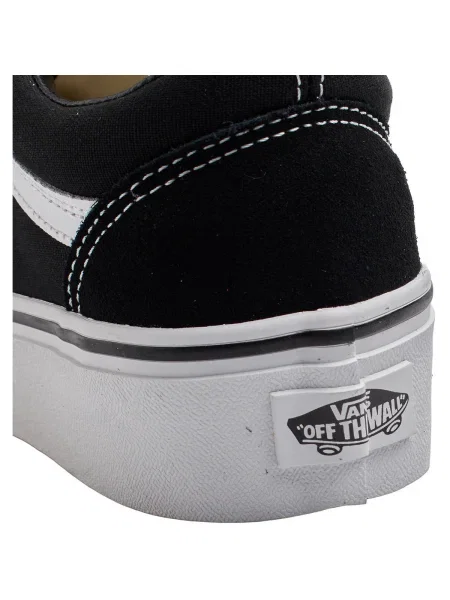 Tenisky Vans Old Skool na platforme čierna