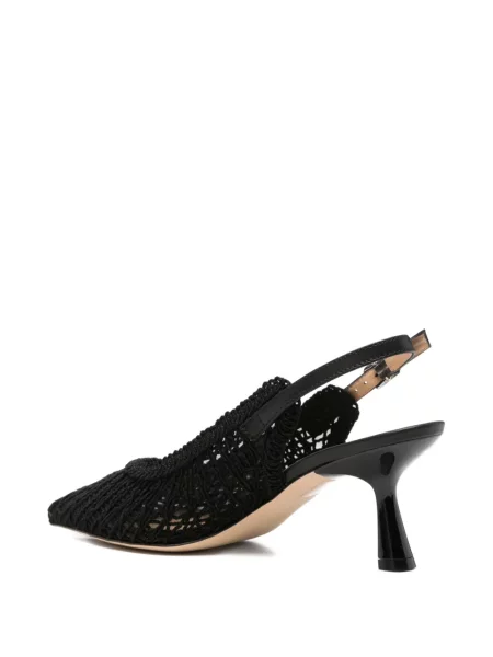 Lodičky Mot-clè s otevřenou patou černé