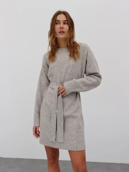EDITED Rochie tricotat Mariana' gri