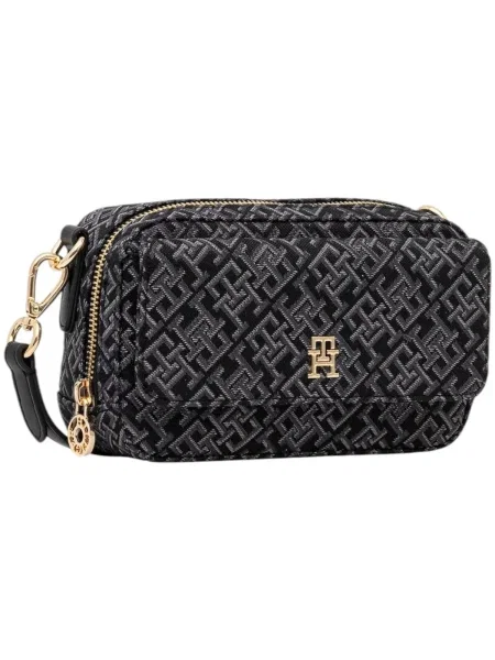 Geanta crossbody Tommy Hilfiger negru