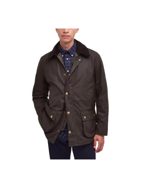 Woskowana kurtka Barbour zielona