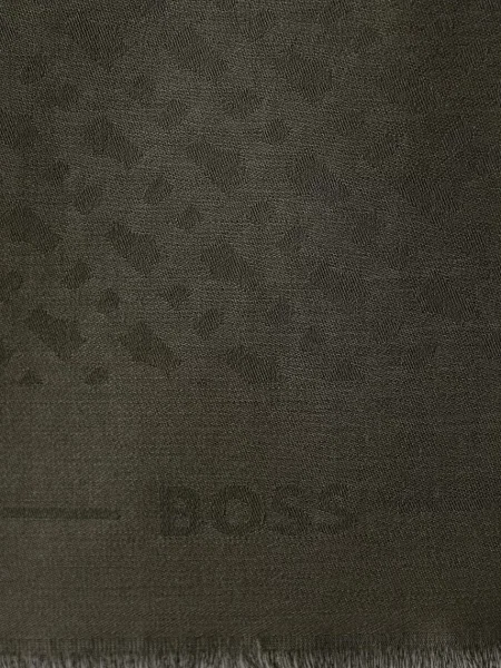 Fular Boss de lână verde