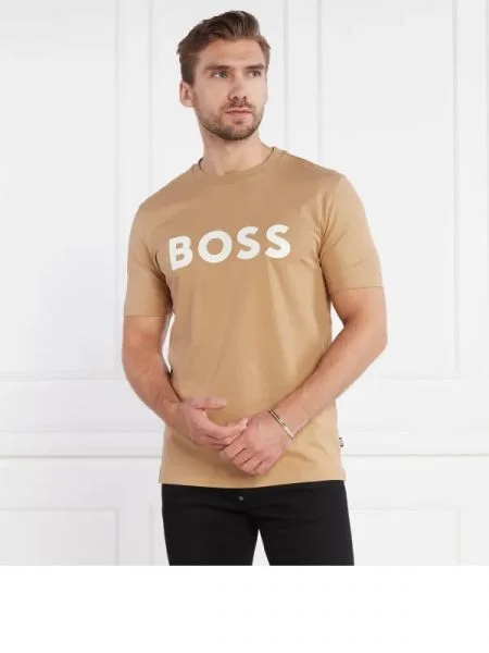 BOSS BLACK Tricou Tiburt negru