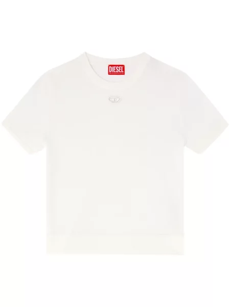 Top Diesel tricotate alb