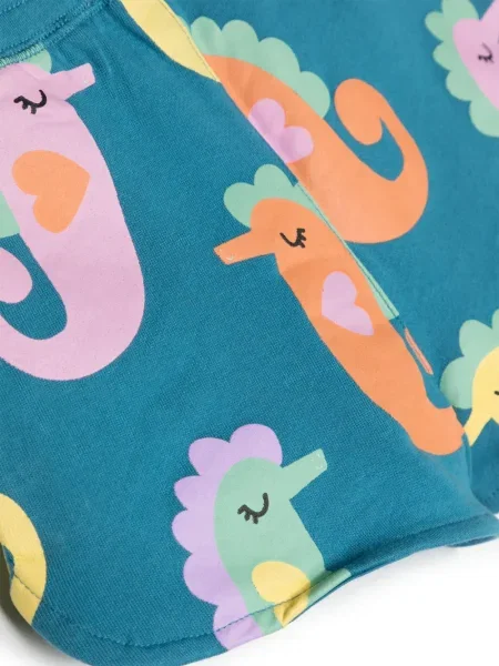Szorty dziecięce Stella Mccartney niebieskie