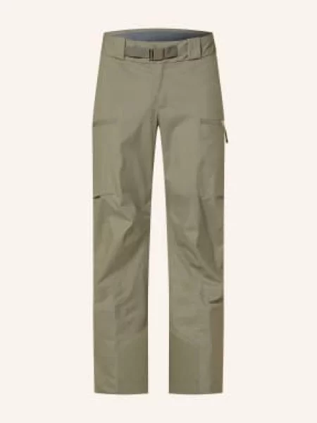 Arc'teryx Hardshellové Lyžařské Kalhoty Sabre khaki