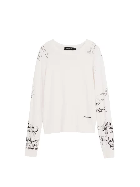 Svetr Desigual béžový