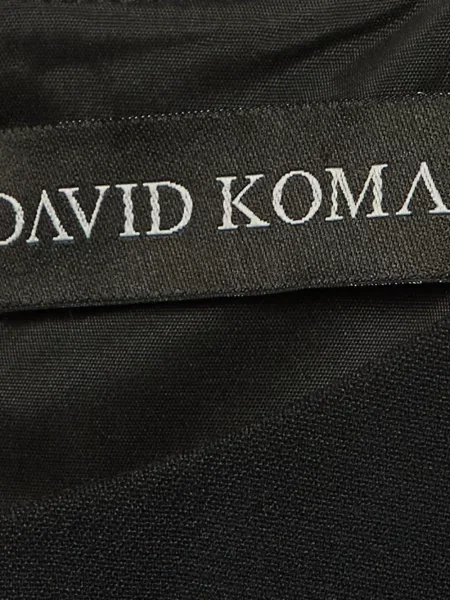 Decupat top David Koma negru