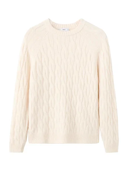MANGO MAN Pulover Maria crem