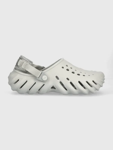 Crocs papuci Echo Clog gri