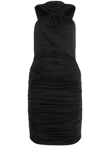 Mały sukienka mini Giuseppe Di Morabito z kapturem garniturowa czarna