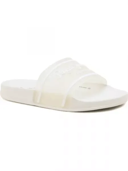 Pepe Jeans London Șlapi alb