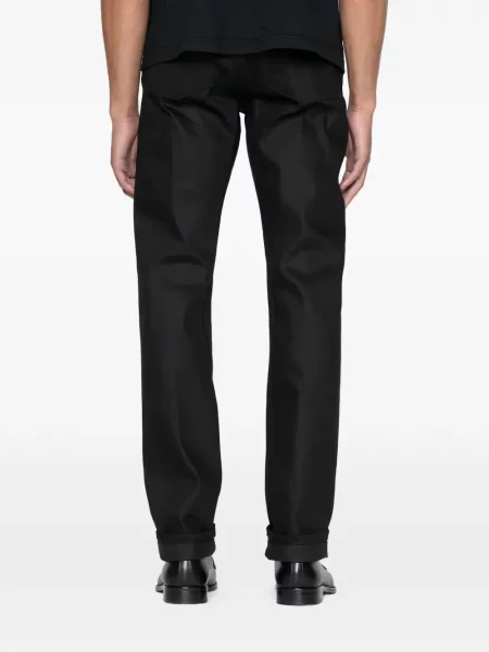 Blugi Naked And Famous stretch negru
