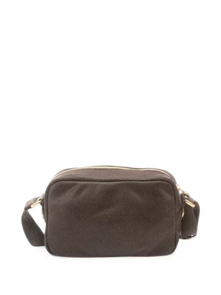 Geanta crossbody Borbonese cu imagine maro