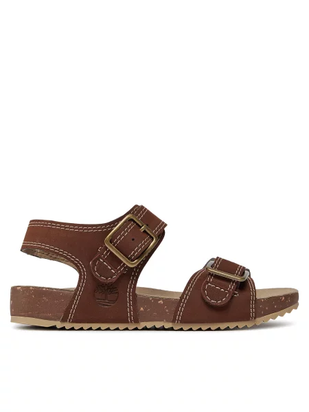 Sandali Timberland Castle Island 2 Strap rjava