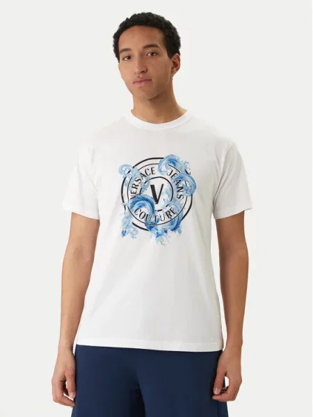 Versace Jeans Couture T-Shirt λευκό