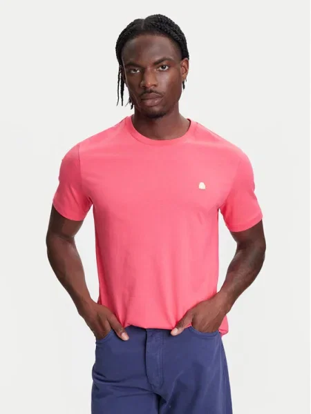 Тениска United Colors of Benetton с изчистен дизайн зелено