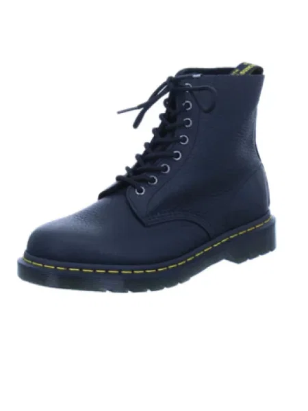 Botki Dr. Martens skórzane czarne