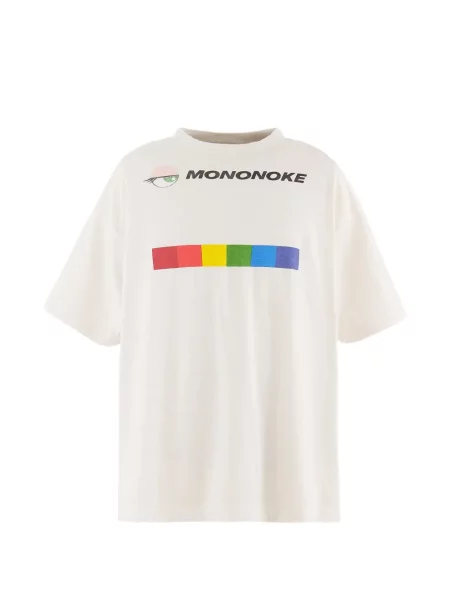 Tricou Takashi Murakami cu imagine alb