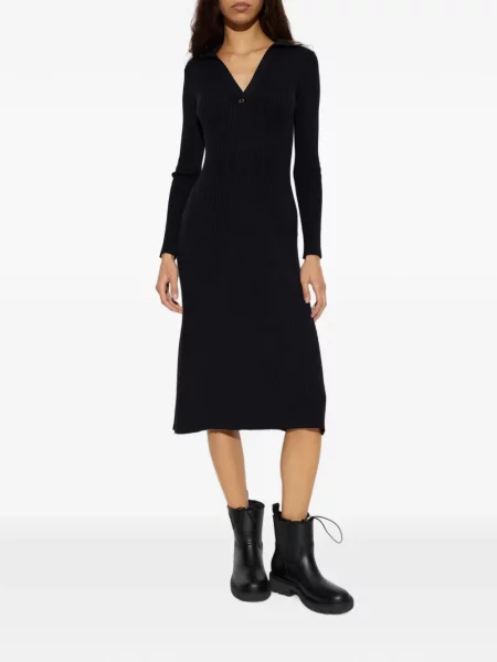 Lung rochie midi Moncler negru
