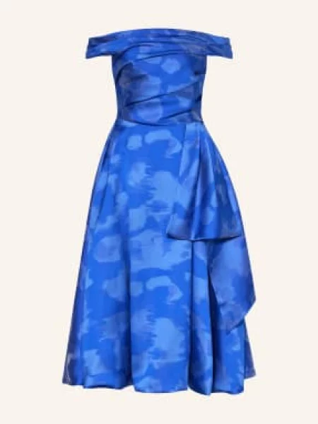 Talbot Runhof Sukienka Koktajlowa blau