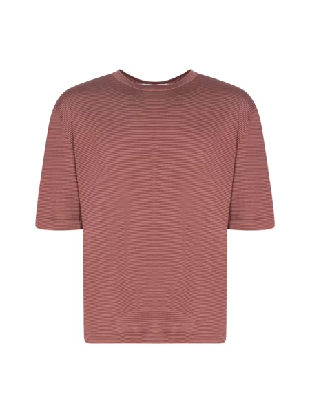 Koszulka Lardini casual brązowa