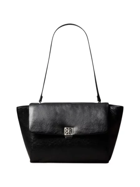 Geantă Calvin Klein cu autograf negru