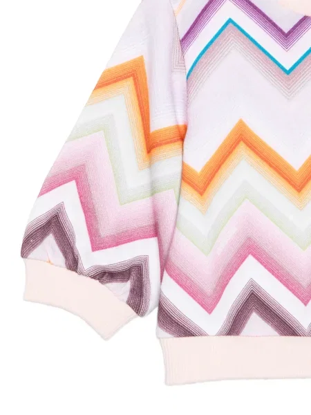 Bluza dziecięca Missoni różowa