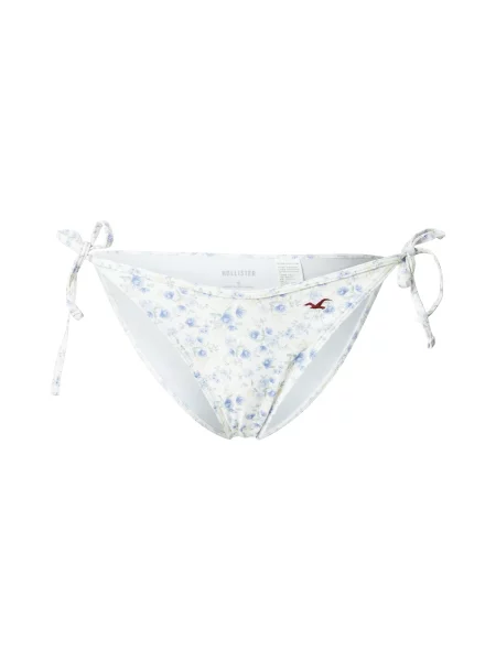 HOLLISTER Slip costum de baie albastru / verde alb