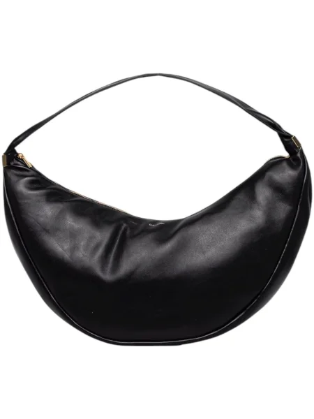 Táska Calvin Klein Pinched Soft Crescen Black Universal fekete