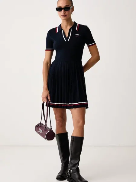Guess Rochie tricotată Bleumarin