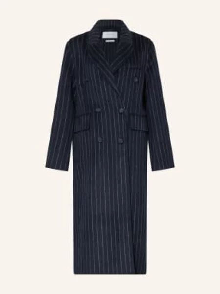 Mrs & Hugs Płaszcz grau granatowy