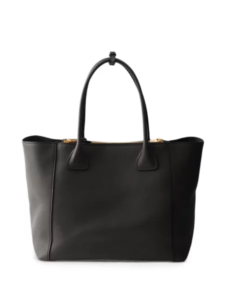 Geantă shopper Prada din piele negru