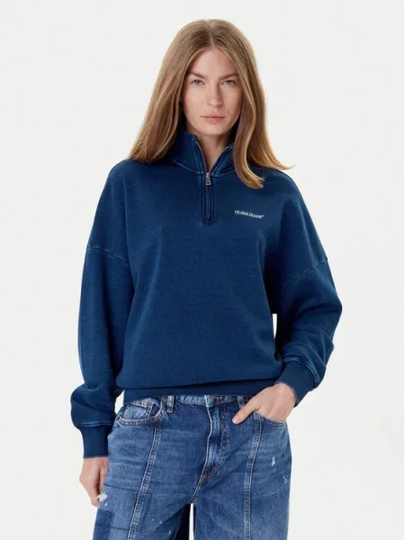 Guess Jeans Bluză Bleumarin