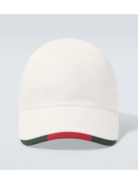 Șapcă Gucci cu dungi alb