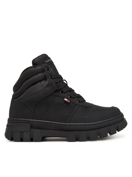 Kotníková obuv Tommy Hilfiger M černá