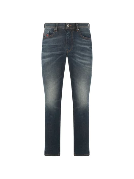 Blugi Diesel cu 5 buzunare albastru