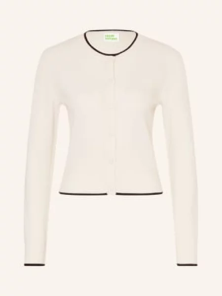 From Future Kardigan Z Kaszmiru weiss czarny