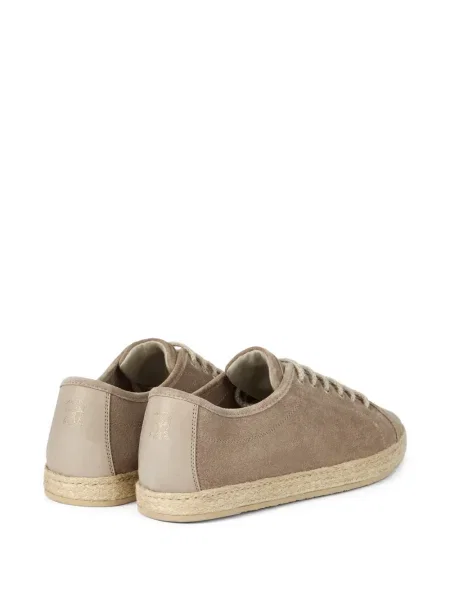 Sneakerși Brunello Cucinelli din piele de căprioară