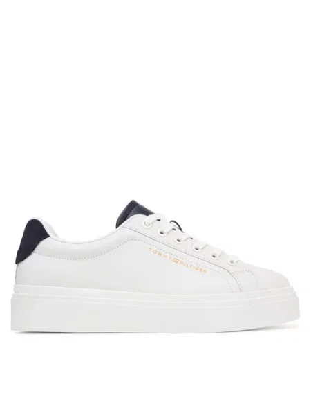 Tommy Hilfiger Сникърси Th Feminine Platform Monogram бял