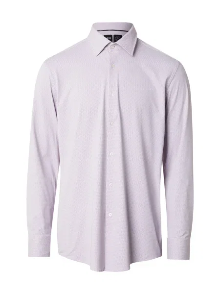 BOSS Poslovna srajca P-HANK modra / roza bela