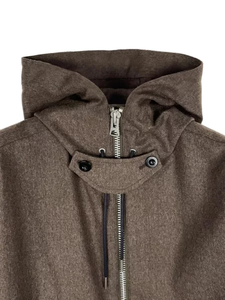 Geacă bomber Sacai de lână maro