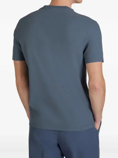 Tricou Zanone cu nervuri alb