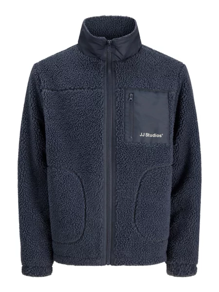 JACK & JONES Jachetă fleece JJESOHO bleumarin