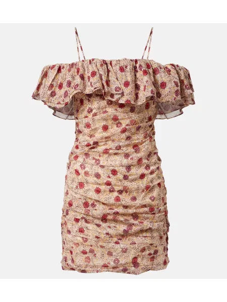 Rochie Marant Etoile cu volane roșu