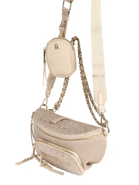 STEVE MADDEN Torbica za okrog pasu Bmaxima / zlata bež